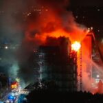 Over 200 firefighters respond to fire at tower block