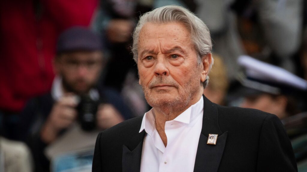 Legendary French movie actor Alain Delon dies