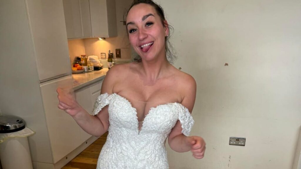 ‘It fills your heart’: Bride-to-be whose wedding dress was destroyed in tower block fire given free replacement