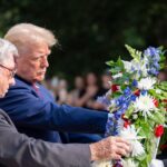 Trump campaign staff had physical altercation with official at military cemetery, reports say