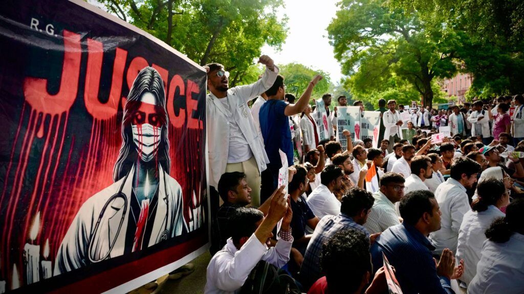 Patients turned away as doctors hold mass strike in India over rape and murder of trainee medic