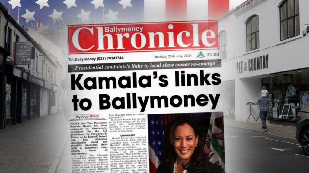 The curious tale of Kamala Harris and the Northern Irish slave owner