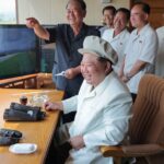 Kim Jong Un grins at ‘successful testing of suicide drones’