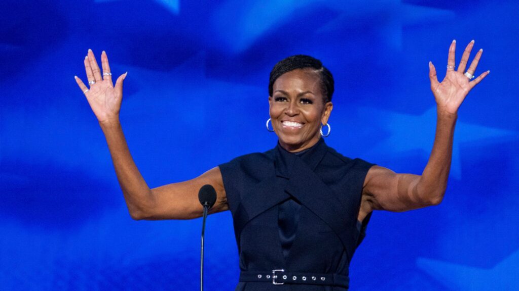 The Obamas lit up the DNC – and once again it was the former first lady who proved she is the real orator