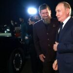 Putin visits Chechnya for first time in 13 years and praises ‘invincible’ volunteers