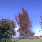 Second World War-era bomb detonated in controlled explosion