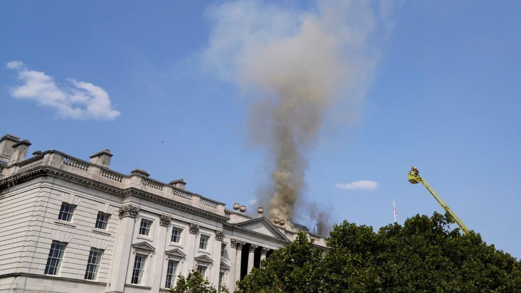 Part of historic Somerset House complex set to reopen after fire