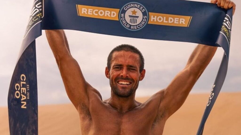 Reality star Spencer Matthews breaks world record