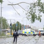 Heavy rain set to bring more problems after Storm Lilian disrupts start of bank holiday weekend