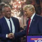 Trump promises to release JFK assassination documents after Robert F Kennedy Jr backs him for president