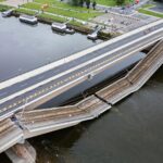 Bridge partially collapses in Germany