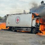 Three Red Cross workers killed after aid vehicles ‘attacked’ by Russia, officials say