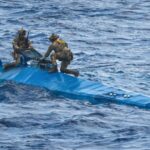 Royal Navy warship intercepts ‘narco-sub’ for first time