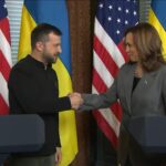 Harris takes aim at Putin alongside Zelenskyy – and makes ‘surrender proposals’ swipe at Trump