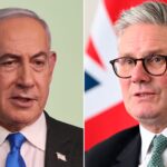 Starmer and Netanyahu fail to meet despite British hopes for talks