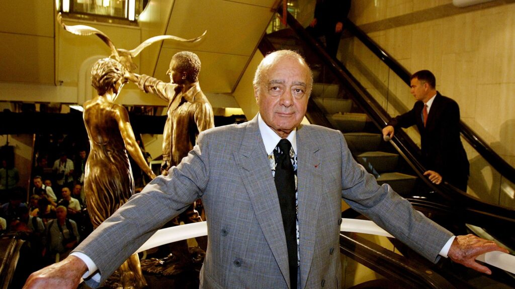 Ex-Harrods director reveals how ‘paranoid’ Mohamed al Fayed created toxic culture at store