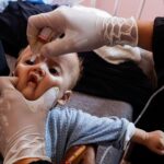 Polio vaccination under way in Gaza – as medics say more killed in Israeli strikes