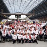 Paralympians arrive back in UK after Paris Games – and make appeal on school sport