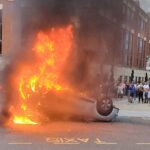 First person to admit UK riot charge jailed for more than four years