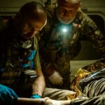 Blacked-out ambulances and bomb-cratered roads: On the night shift with Ukraine medics