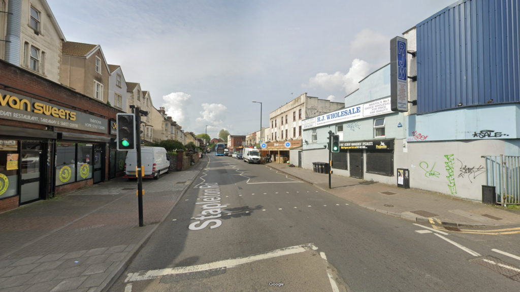 Man stabbed to death on busy road in Bristol