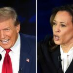 Harris tells Trump ‘Putin would each you for lunch’ as presidential candidates clash in TV debate