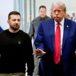 Trump meets Zelenskyy after complaining Ukrainian leader ‘refuses’ to do deal to end war