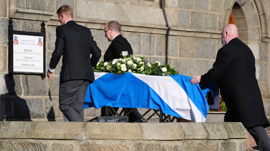 Alex Salmond remembered as ‘outstanding’ politician and ‘dear friend’ at funeral