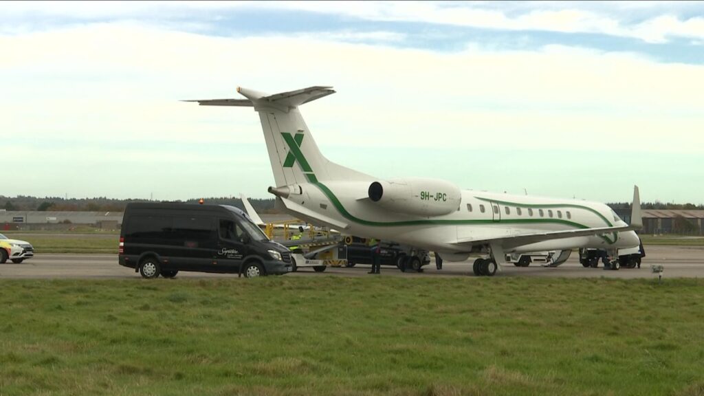 Alex Salmond’s body returns home to Scotland on private flight