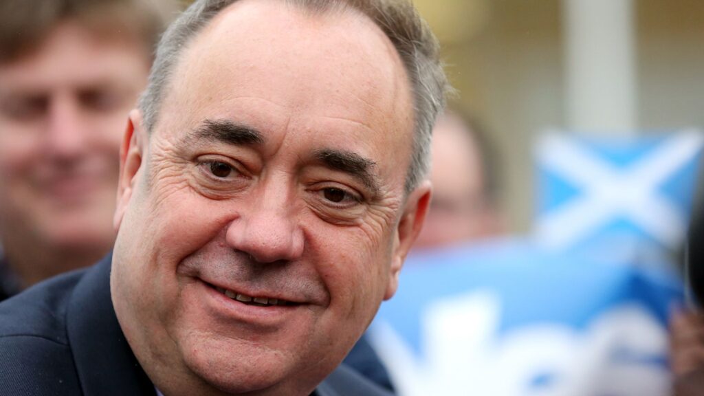 Succession star hails Alex Salmond after his ‘sudden’ death – as details of his last moments emerge