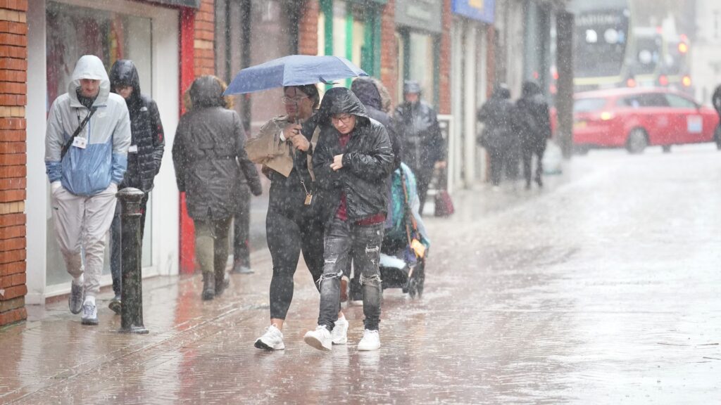 ‘Danger to life’ warning as Storm Ashley hits UK