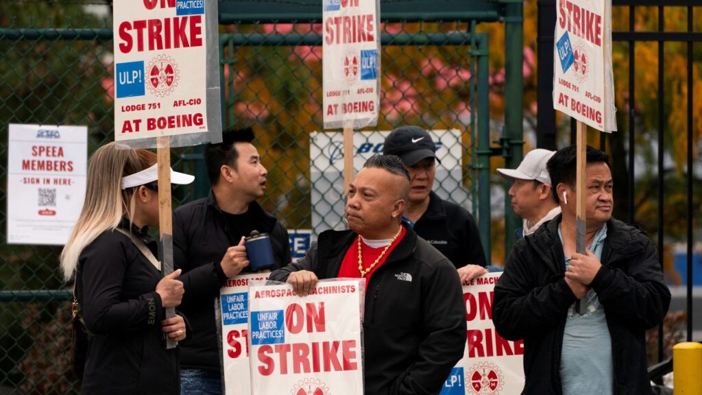 Boeing workers reject latest offer as company says it’s losing tens of millions every day