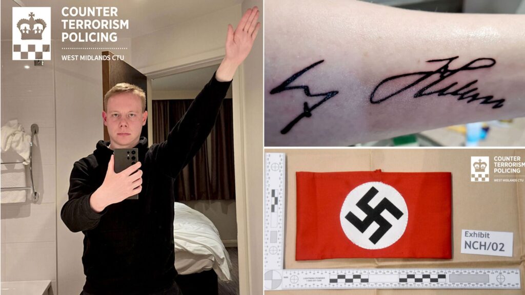 Knifeman with Hitler signature tattoo guilty of trying to kill asylum seeker