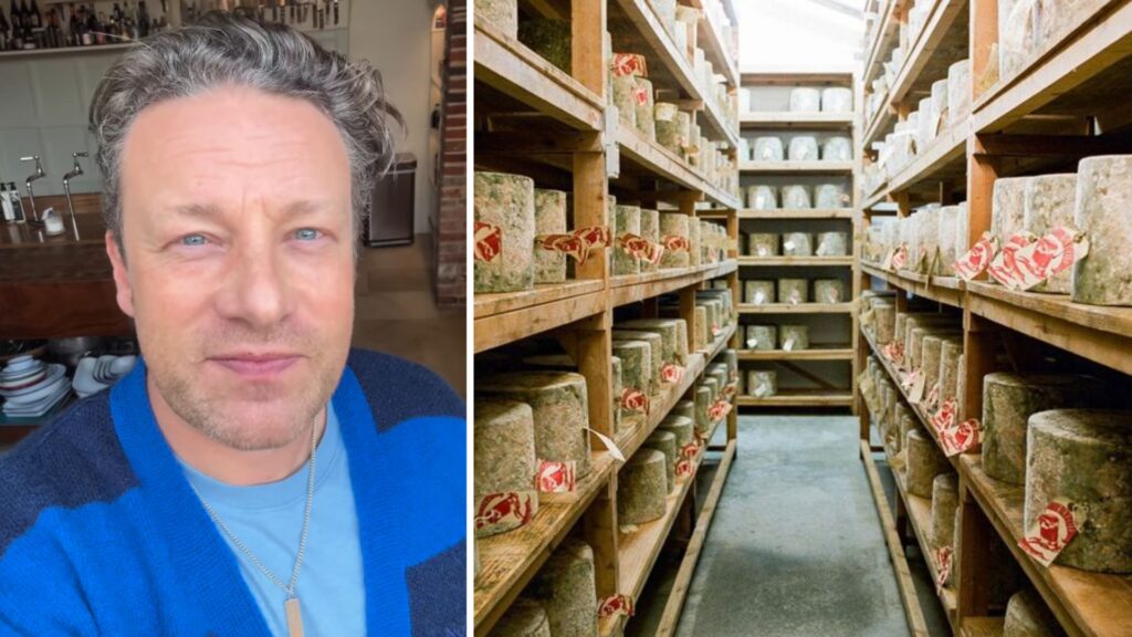 Jamie Oliver warns followers to be alert to ‘lorryloads of very posh cheese’ being sold by ‘wrong’uns’