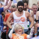 Colin Farrell finishes Dublin Marathon in support of ‘courageous’ friend