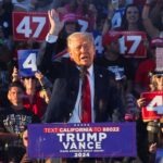 Man with weapons including high-capacity magazine stopped at checkpoint near Trump rally