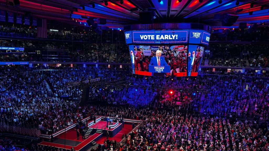 Was Trump’s Madison Square Garden rally an evocation of Nazism?