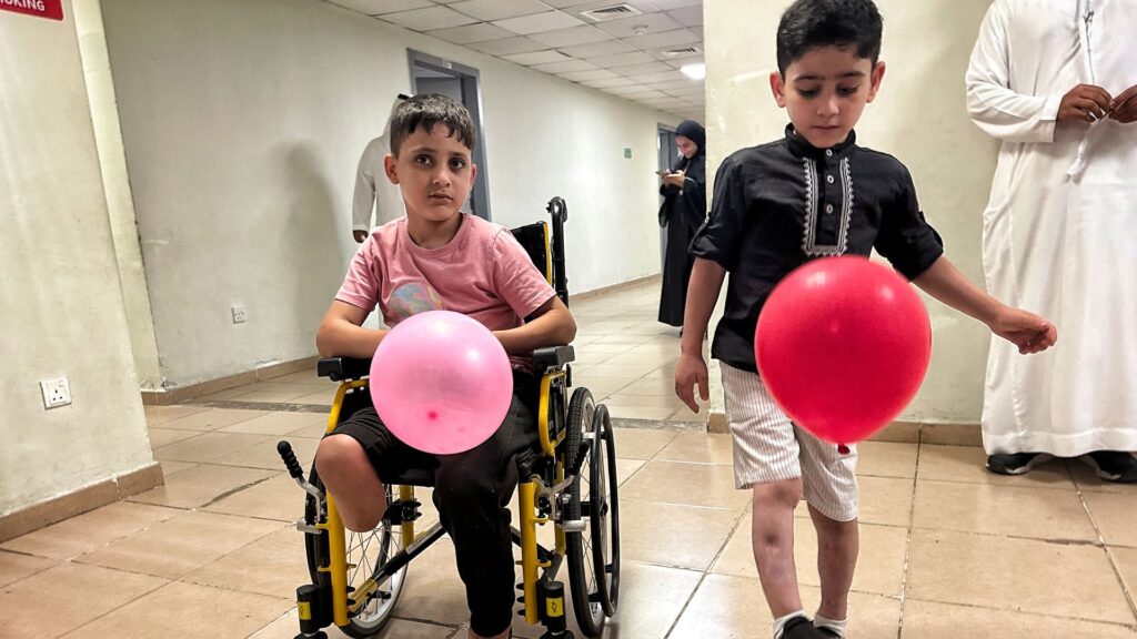 ‘The doctor told me count to three – and he cut my leg’: The generation of Palestinian children with devastating amputations