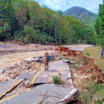 ‘The destruction was enormous’: British honeymooners stranded on mountainside after Hurricane Helene