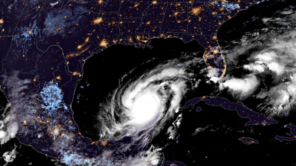 ‘You can’t survive this’: Florida braces for Hurricane Milton with huge evacuation under way