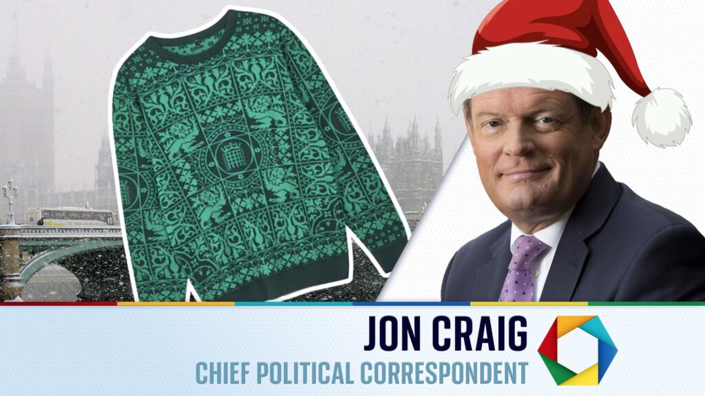 Parliament’s new Xmas jumper: Not just for woolly liberals