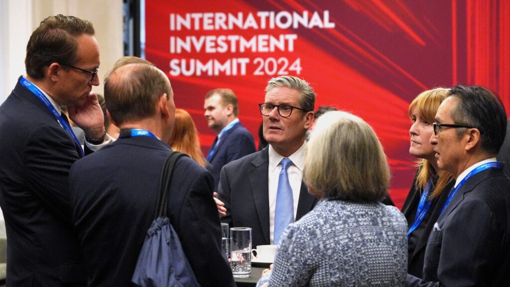 CEOs praise Labour’s plans after investment summit – but there’s a caveat