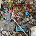 Children’s toys in rubble of deadly apartment block strike