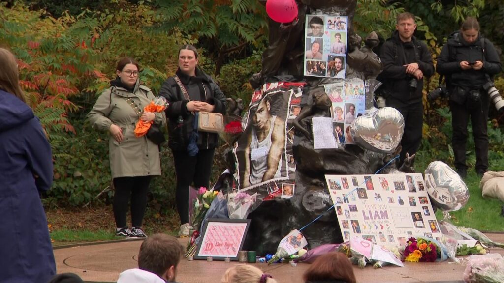 Liam Payne fans gather for vigil in London’s Hyde Park