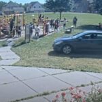 Video captures boy, 10, driving stolen car across ‘crowded’ school playground