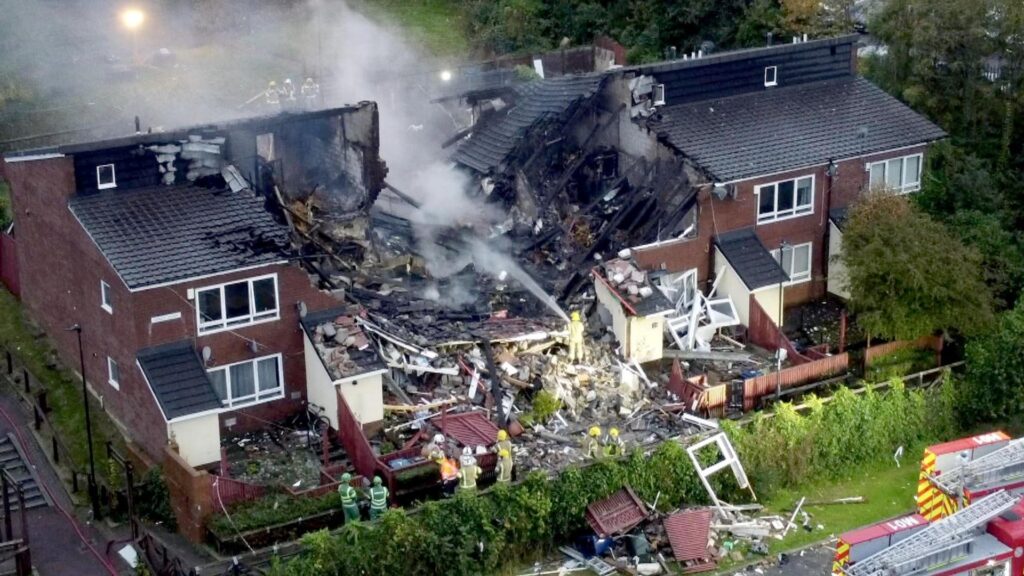 Child among four people treated in hospital after ‘explosion’ in Newcastle