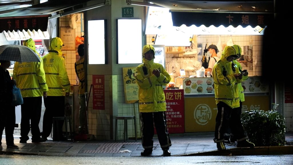 Empty streets in Shanghai after police ‘arrest people in Halloween costumes’