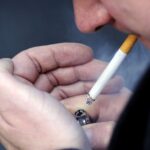 Districts with highest percentage of smokers named