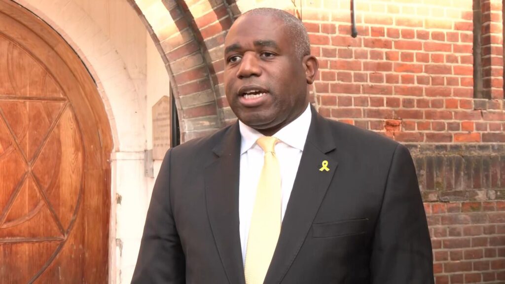 Lammy defends ‘young’ Labour government as poll shows most people think they are sleazy