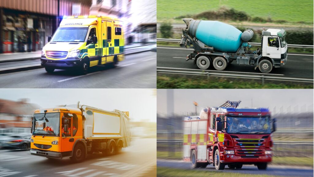 Bin lorries, ambulances and a hearse among vehicles stolen in 2023